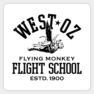 WEST OZ FLYING MONKEY FLIGHT SCHOOL - 2.0 Magnet